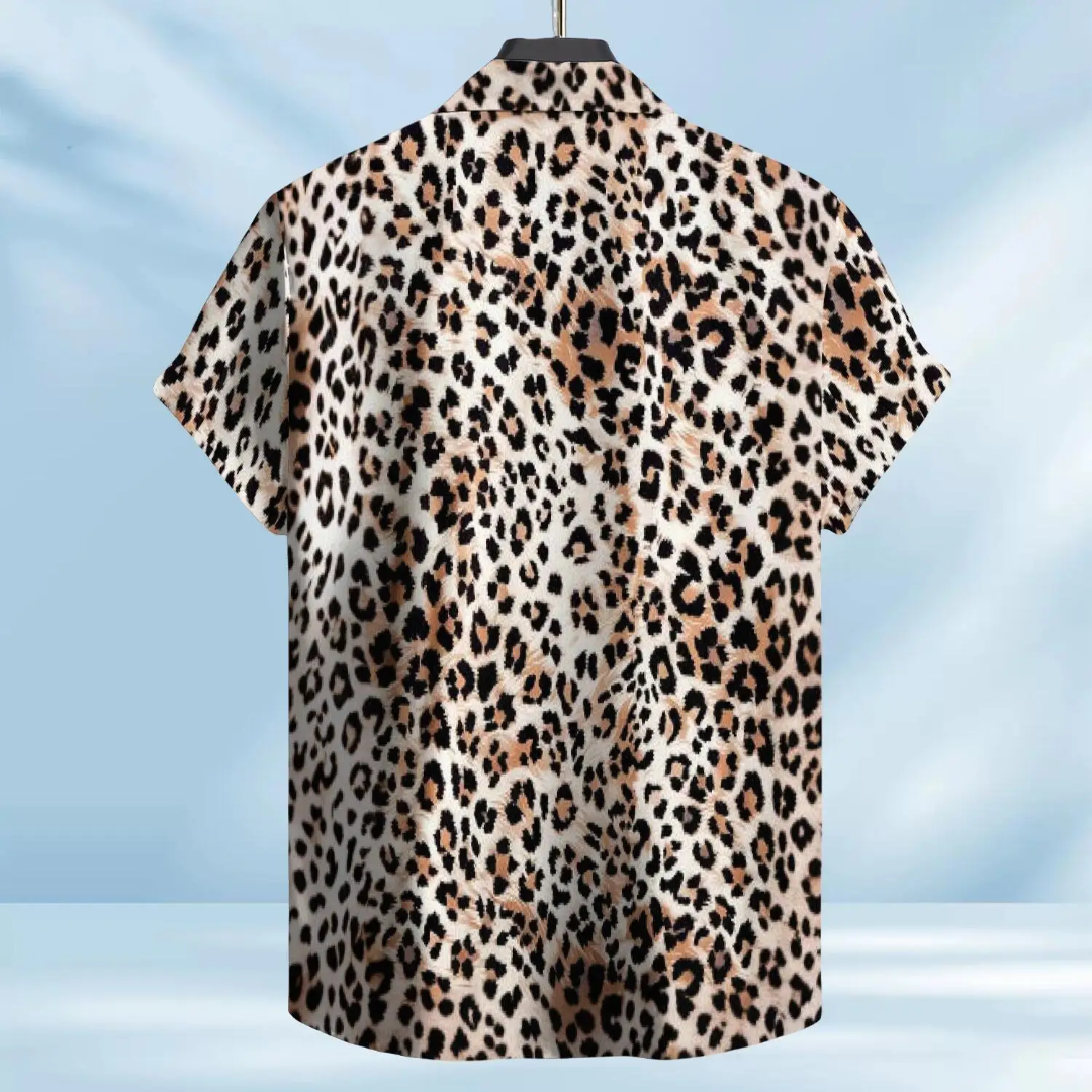 Hawaiian Button Down Shirt Short Sleeves