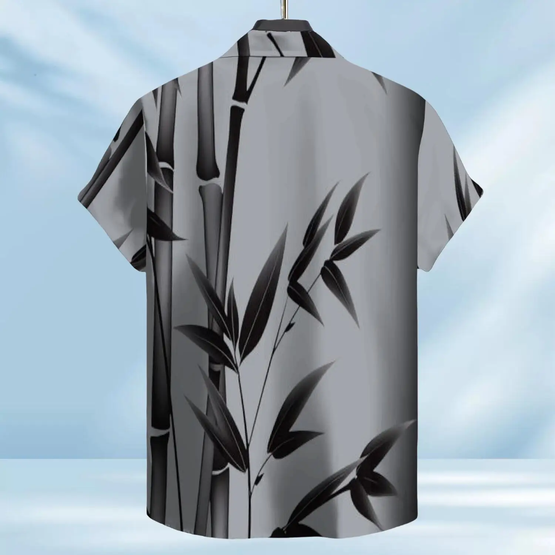 Hawaiian Button Down Shirt Short Sleeves