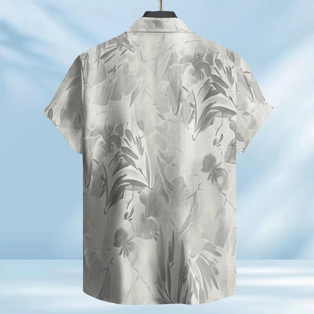 Hawaiian Button Down Shirt Short Sleeves