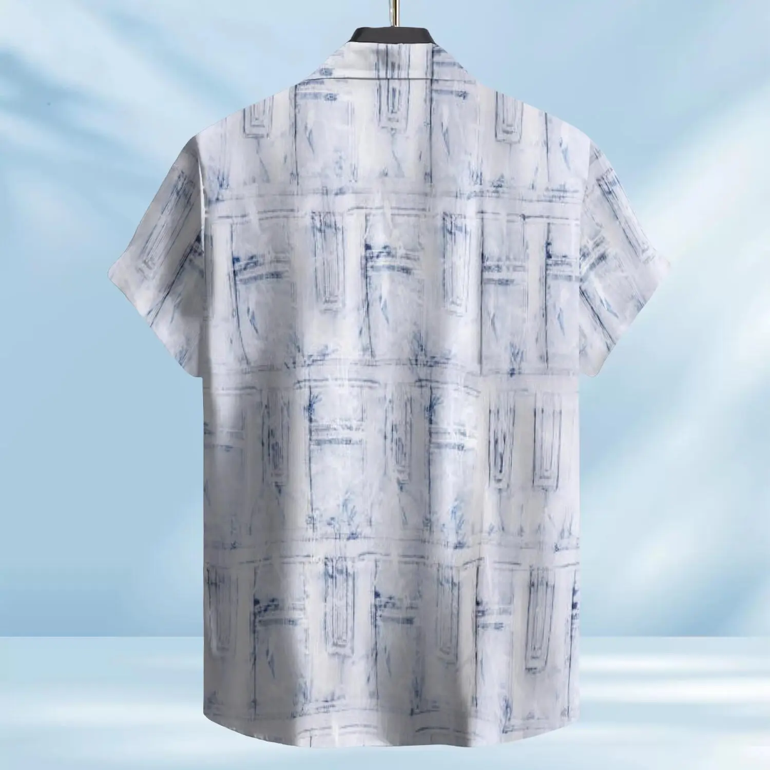 Hawaiian Button Down Shirt Short Sleeves