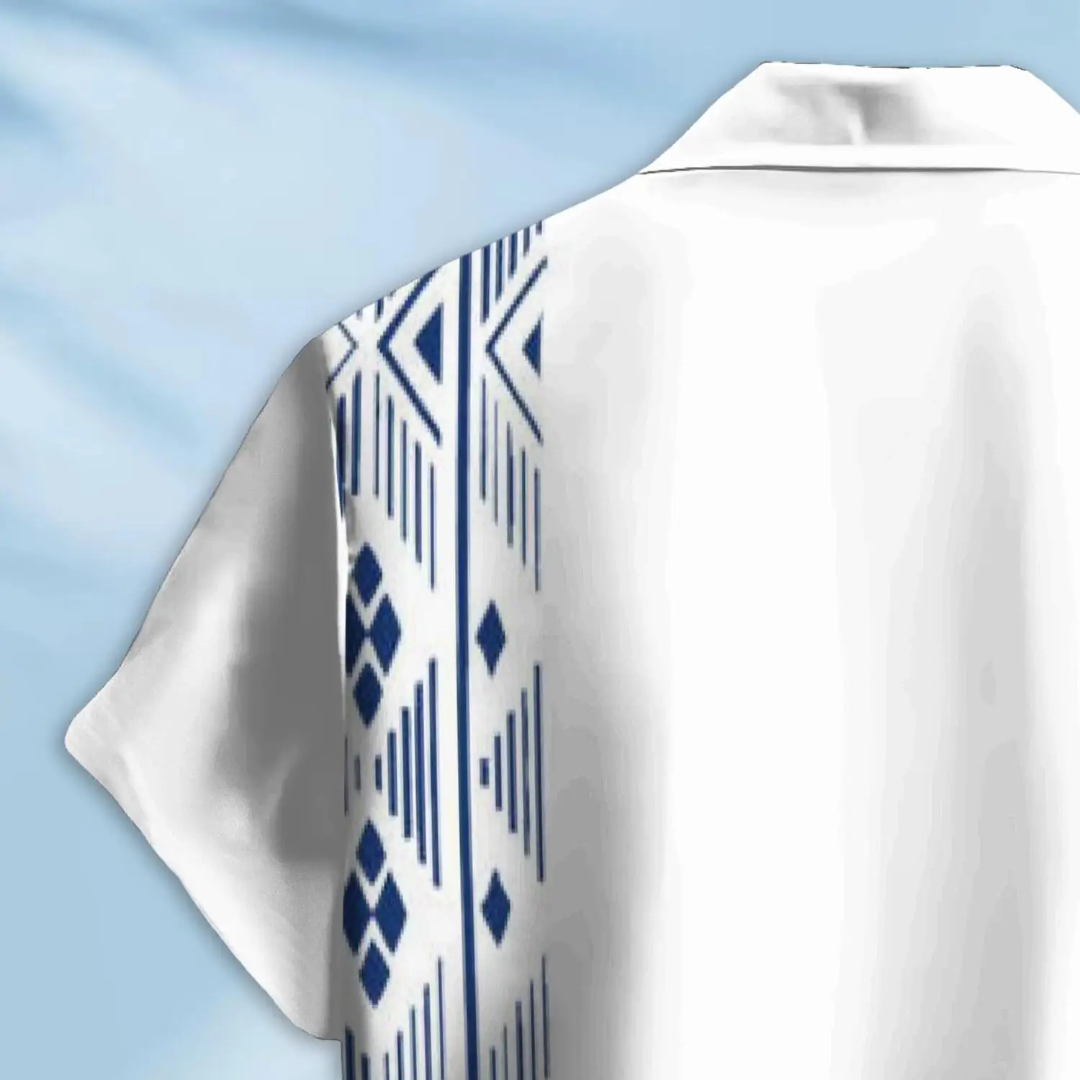 Hawaiian Button Down Shirt Short Sleeves