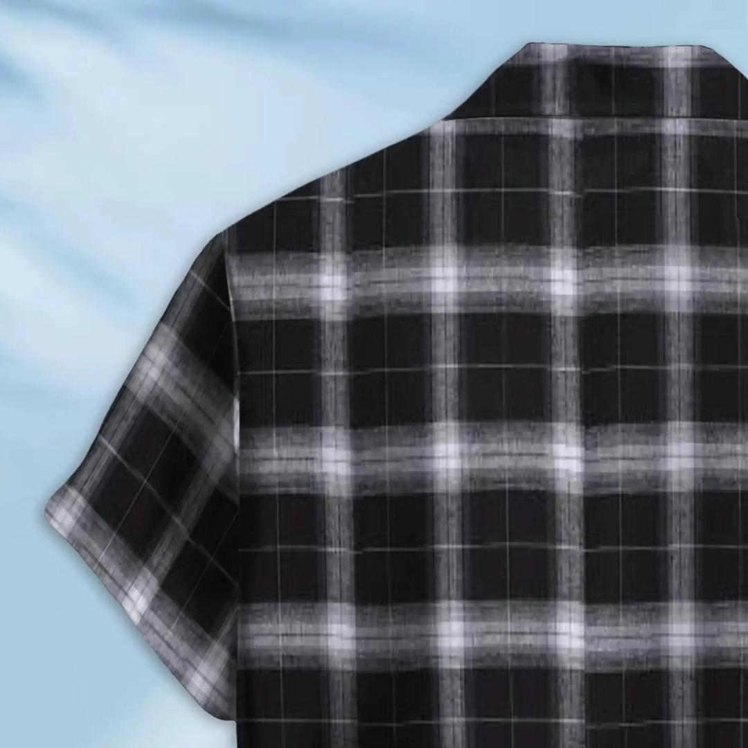 Hawaiian Button Down Shirt Short Sleeves
